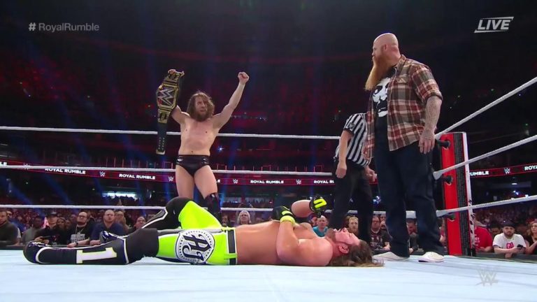 Daniel Bryan Retains WWE Title At Royal Rumble, Erick Rowan Returns