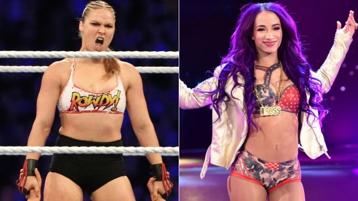 Ronda Rousey Says Sasha Banks Is Obsessed