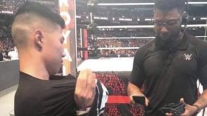 WWE Security Forces Fan To Remove AEW T-Shirt At Royal Rumble (Video)