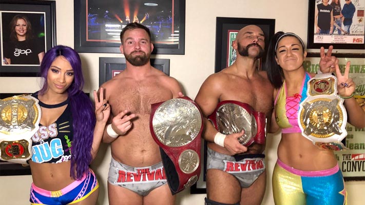 The Revival, Banks & Bayley Leading WWE’s Tag Team Reboot