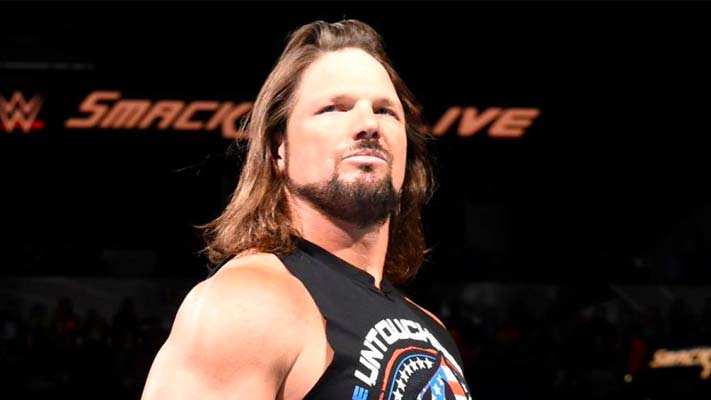 AJ Styles Wrestles After WWE SmackDown Live