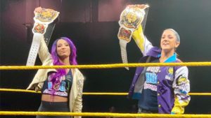 Sasha Banks & Bayley Appear At NXT Live Event