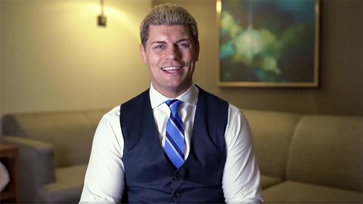 Cody Rhodes Conducts Media Conference Before AEW Homecoming