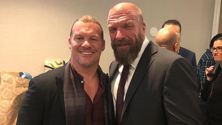 Update On Chris Jericho & Triple H Meeting At Ric Flair’s 70th Birthday Party