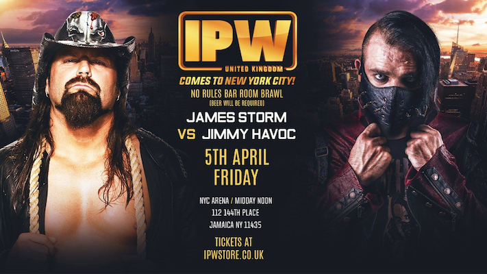 Jimmy Havoc vs James Storm Announced for WrestleMania Weekend