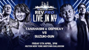 Tanahashi and Ospreay Teaming for WrestleMania Weekend. PAC No Longer At Event