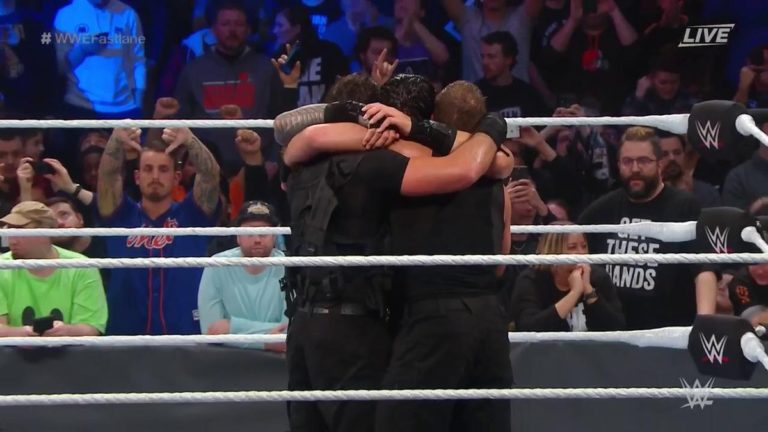 Footage Of The Shield’s Emotional Goodbye At WWE Fastlane Released (Video)