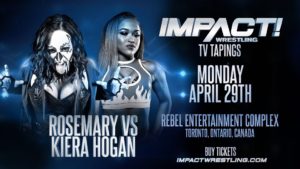 Impact Wrestling Announces Matches For TV Tapings Tonight