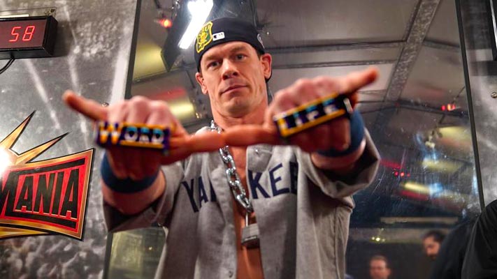 John Cena Explains Dr. of Thuganomics WM35 Appearance