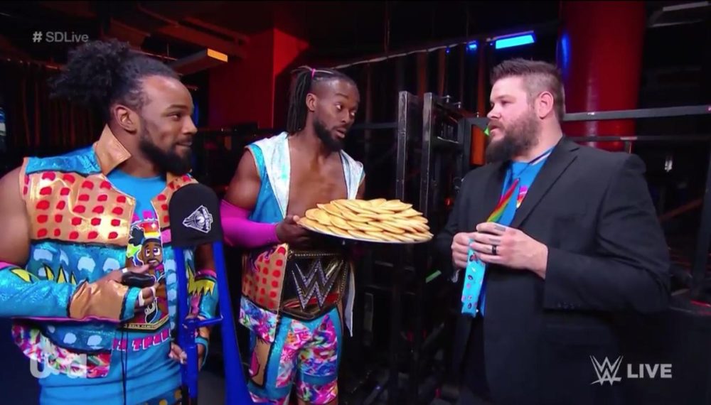 Kevin Owens and The New Day