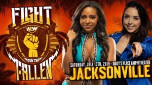 Allie Vs Brandi Rhodes Booked For AEW Event, Sunny Daze Added To Battle Royal