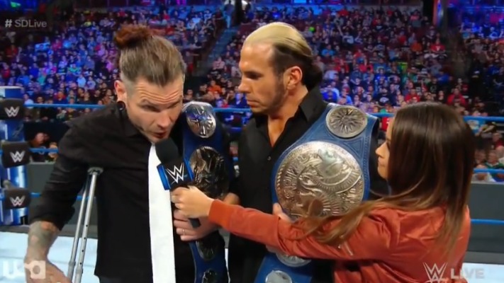 Jeff Hardy To Undergo Surgery, Hardy Boyz Relinquish SmackDown Tag Team Titles