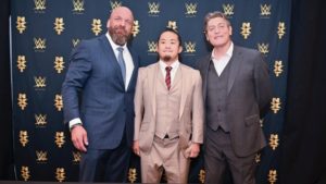 KUSHIDA Signs NXT Contract, Poses With Triple H, William Regal