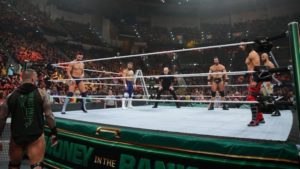 WWE Star Reportedly Busted Open During MITB Ladder Match