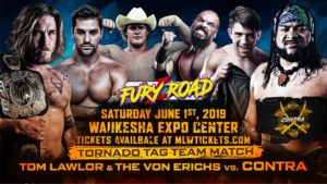 Von Erichs To Team With Tom Lawlor For MLW Debut At Fury Road (6/1)