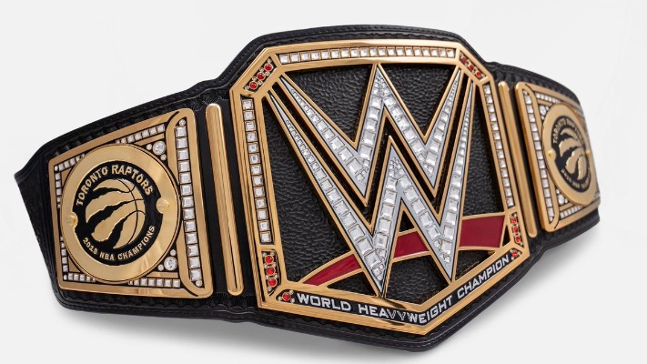 Triple H Sends Custom Championship Title To The Toronto Raptors