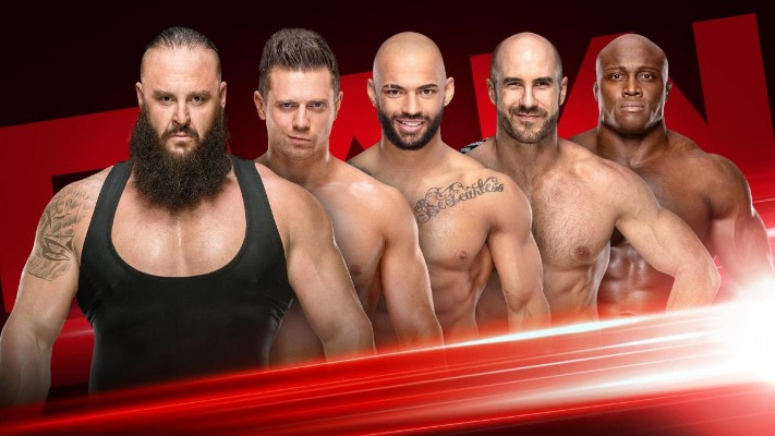 Fatal 5-Way For US Title Shot Announced For RAW