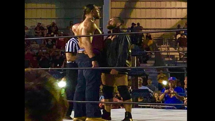 Jon Moxley Wrestles Big Cass w/Enzo At Independent Event (Video)