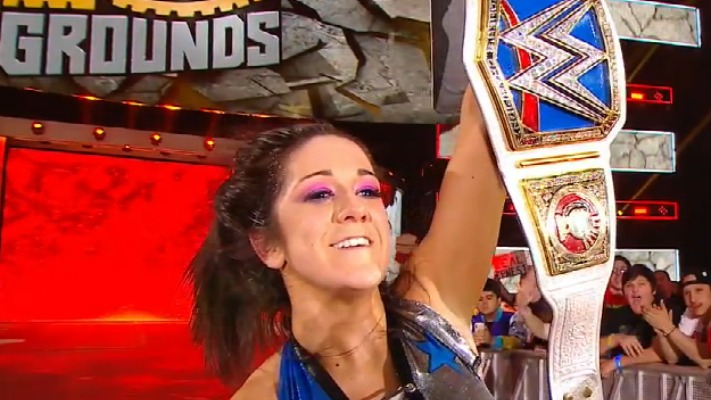 Bayley Retains SmackDown Women’s Title At WWE Stomping Grounds