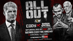 Cody Rhodes vs. Shawn Spears Confirmed For AEW All Out