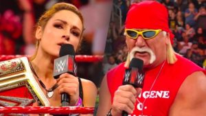 Becky Lynch Shuts Down Hulk Hogan Suggesting Legends Should Take Over WWE At Raw Reunion