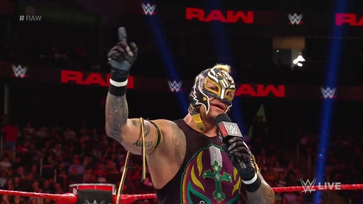 WWE Announces Opponent For Rey Mysterio On Monday’s RAW