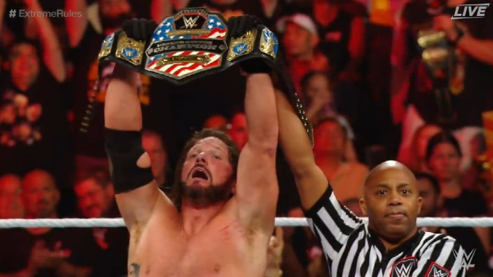 AJ Styles Keeps United States Title At WWE Clash Of Champions