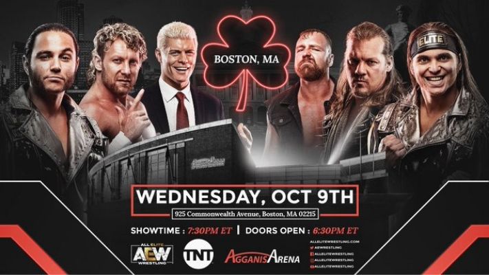 AEW on TNT Coming To Boston & Philadelphia for Weeks 2 & 3