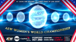 AEW Women’s Champion To Be Crowned at AEW on TNT Premiere (10/2)