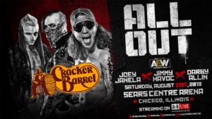 AEW All Out Triple Threat Now Dubbed, “Cracker Barrel Clash”