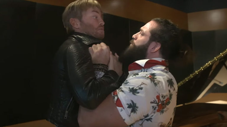 Drake Maverick Ambushes 24/7 Champion Elias At Recording Studio (Video)