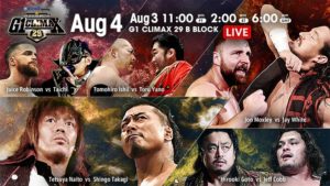 NJPW G1 Climax 29 Day 14 Results: Naito vs. Shingo