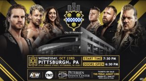 AEW on TNT Coming To Pittsburgh, PA & Charleston, WV