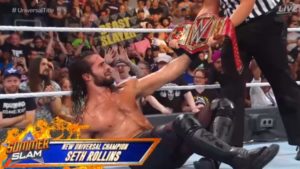 Seth Rollins Wins Universal Championship At WWE SummerSlam