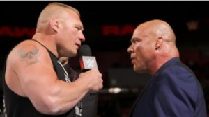 Kurt Angle Names Which UFC Star Could Bring Brock Lesnar Out Of Retirement