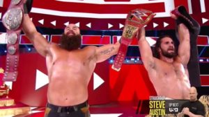 Braun Strowman & Seth Rollins Win WWE RAW Tag Team Titles