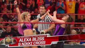 Alexa Bliss & Nikki Cross Win WWE Women’s Tag Team Titles