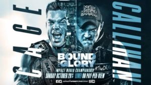 Brian Cage vs Sami Callihan Official For Bound For Glory