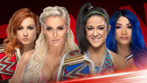 WWE’s Four Horsewomen Discuss RAW Tag Team Match, Future Ambitions