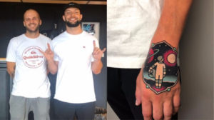 Finn Balor Shows Off New Tattoo