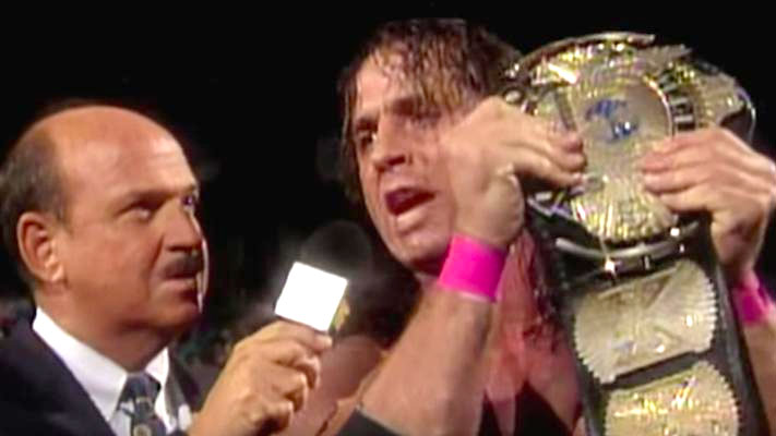 Bret Hart Recalls Vince McMahon Lying To Him About His First WWE Title Reign