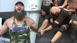 Braun Strowman Attacks Tyson Fury At WWE Performance Center (Video)