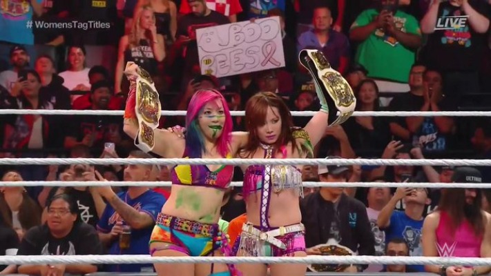 Asuka & Kairi Sane Win Women’s Tag Team Titles At WWE Hell In A Cell