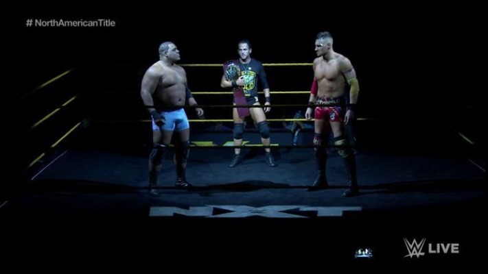 Roderick Strong Keith Lee Dominik Dijakovic