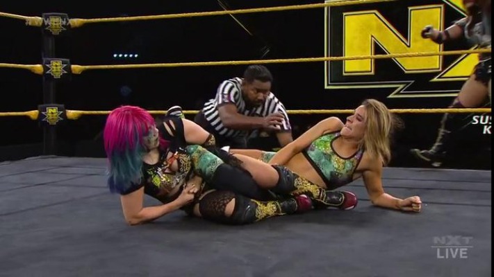 Asuka and Kairi Sane Tegan Nox
