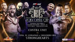 CIMA & Strong Hearts To Make MLW Debut At Opera Cup 2019