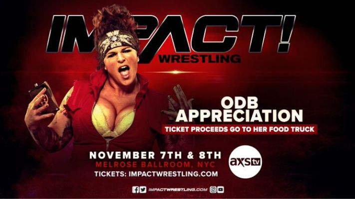 Impact Wrestling To Hold “ODB Appreciation Nights”