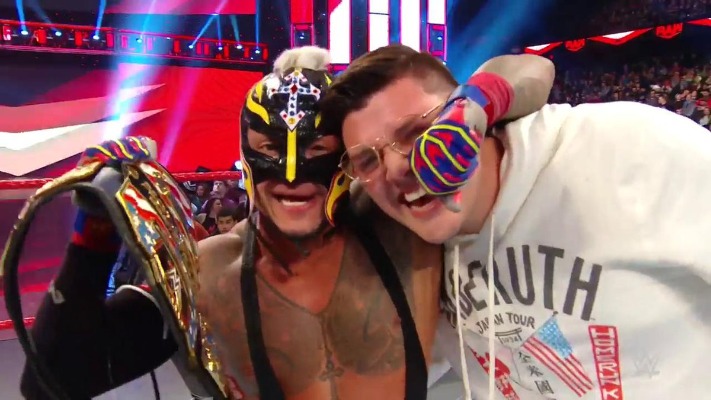 Rey Mysterio Wins WWE United States Title