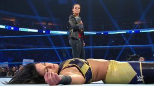 Shayna Baszler – “The First Round Is The Walk To The Ring”