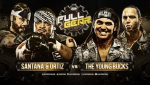 Santana & Ortiz Defeat The Young Bucks At AEW Full Gear